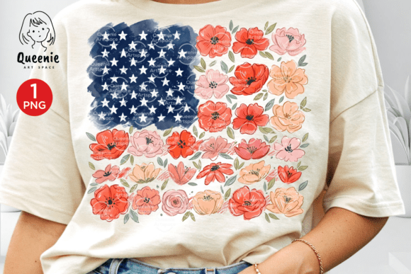 Download Flora American Flag Flower Patriotic USA - Flower Collection